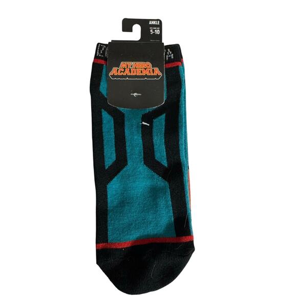 BIOWORLD My Hero Academia Ankle Socks NWT 2 Pair Fits Shoe Size 5-10 - Picture 1 of 3